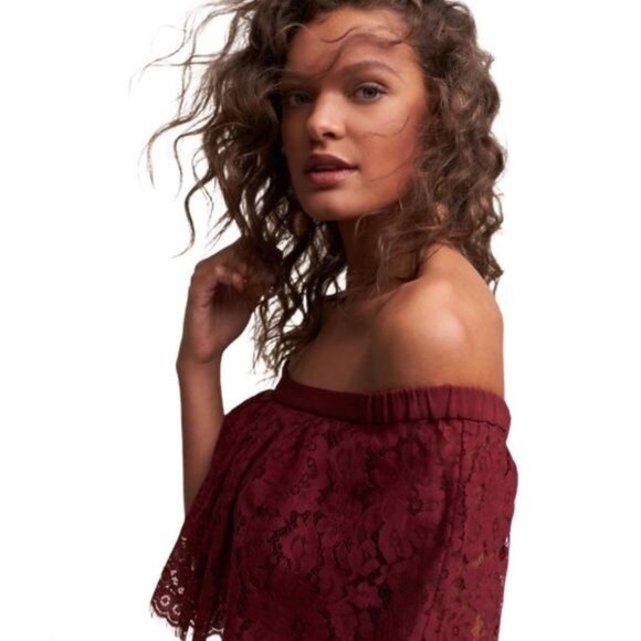 BHLDN Theia Mila Jumpsuit in Wine Size 0 - Picture 3 of 8